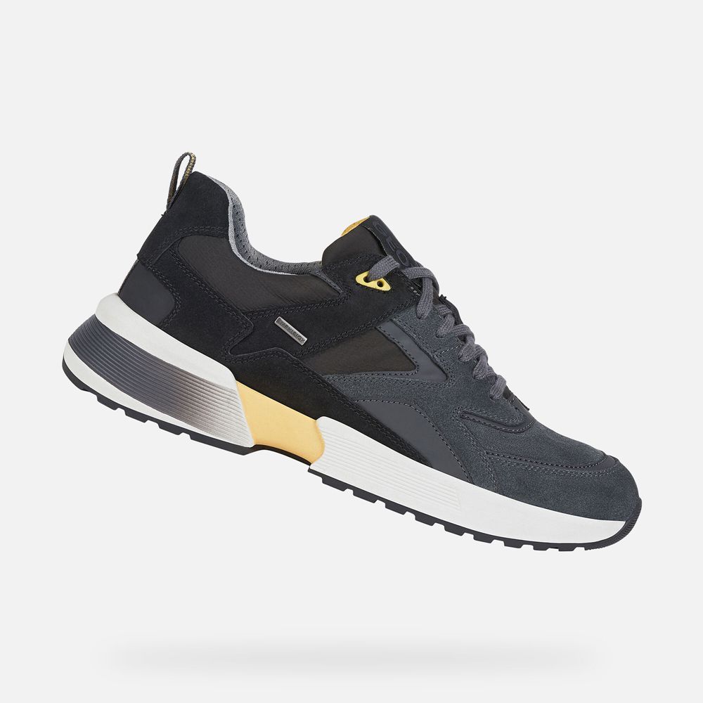 Tenis Geox Homem Pretas - Naviglio Abx - ADREO5623